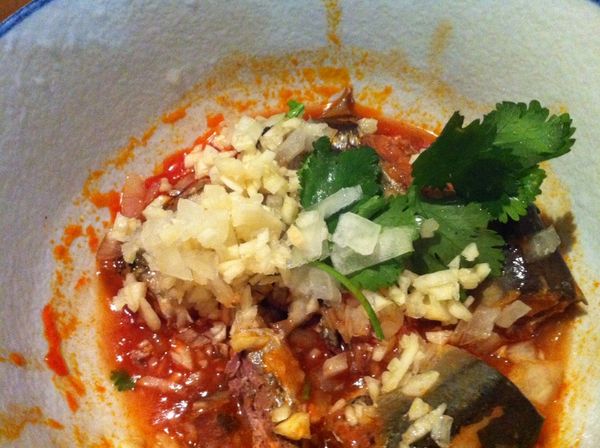 開胃茄汁秋刀魚