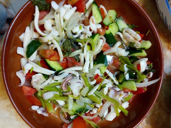 『珮琪隨興煮』涼拌透抽