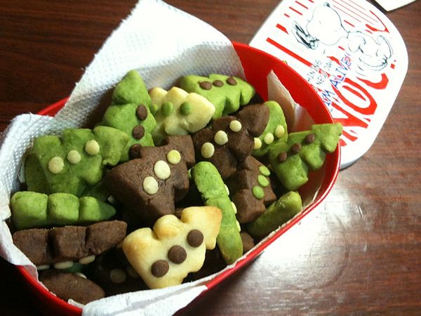 [聖誕限定]一口一個剛剛好---鈕扣聖誕樹♥