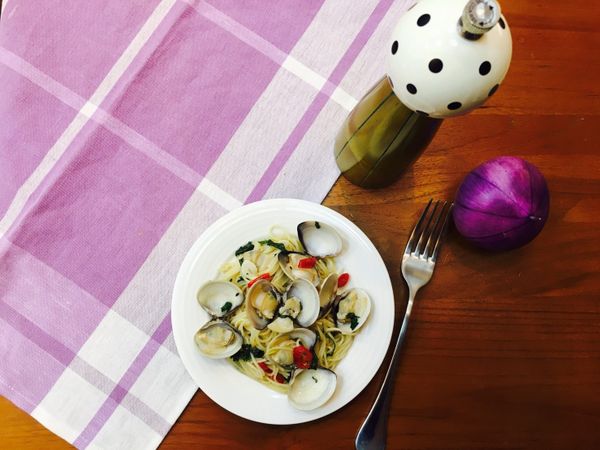 白酒蛤蜊義大利麵