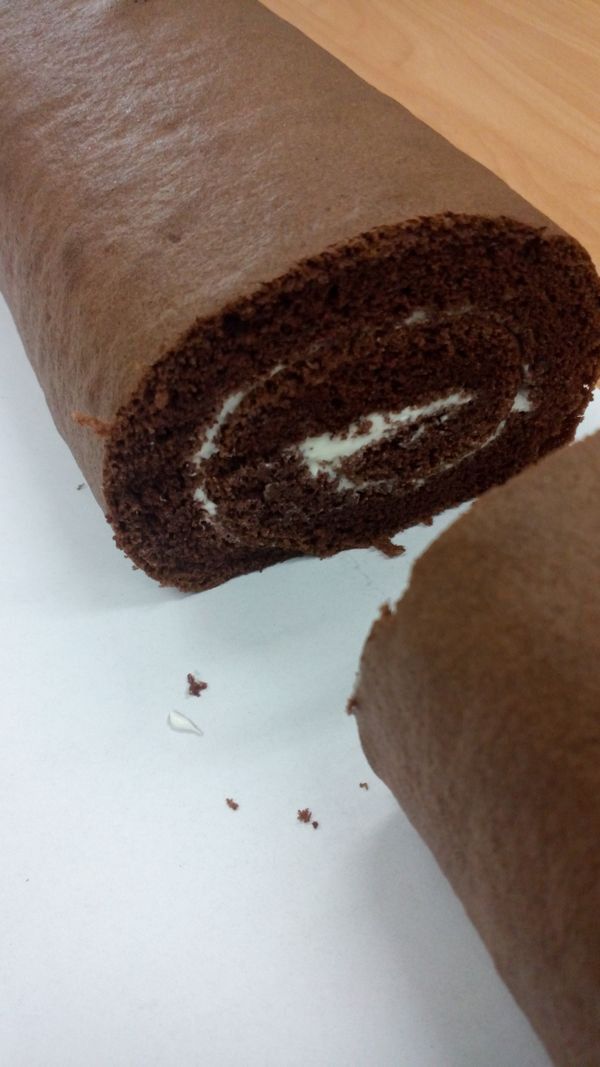 巧克力戚風蛋糕捲