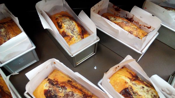 大理石奶油蛋糕