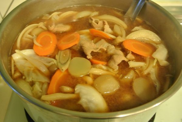 豬肉味噌湯(豚汁)