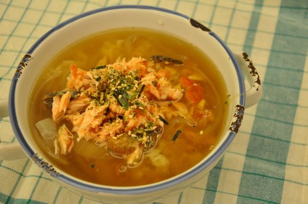 超簡單美味鮭魚茶泡飯