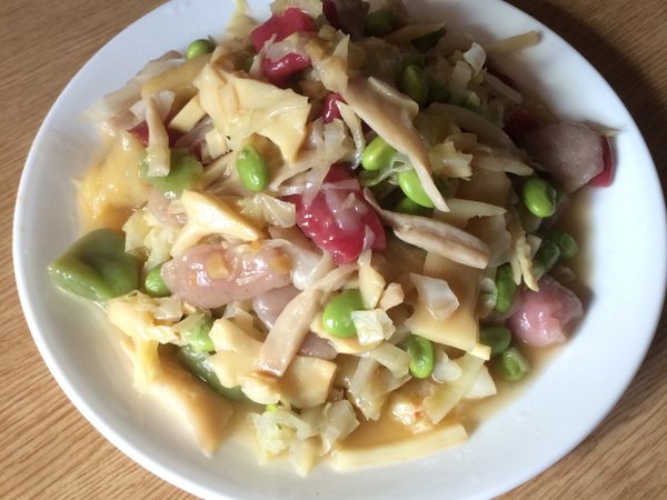 素食㊣新手麵疙瘩