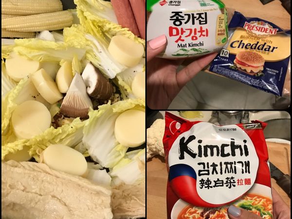 韓式泡菜起司部隊鍋-備料簡單第一次就成功