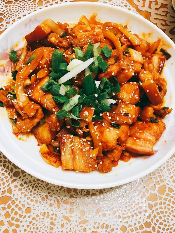 辣炒韓式豬五花