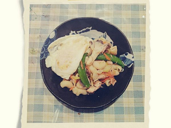 蔬菜雞肉義大利麵