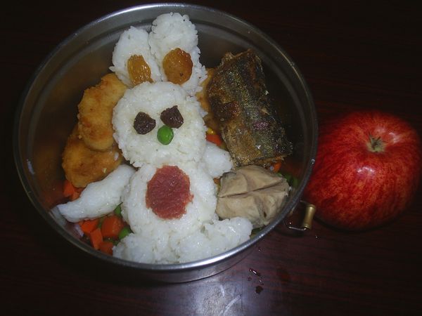 [親子食堂]小白兔便當