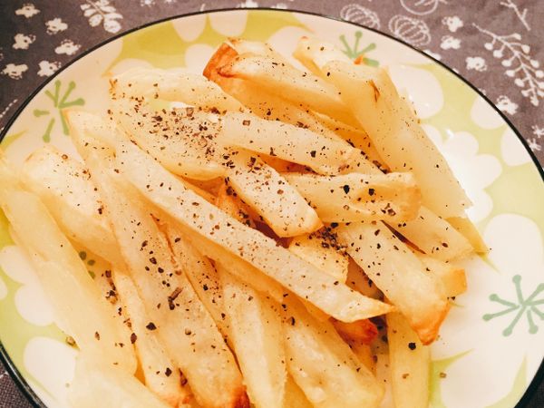 烤薯條、少油少鹽