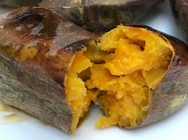 烤地瓜(不乾硬，帶蜜汁)