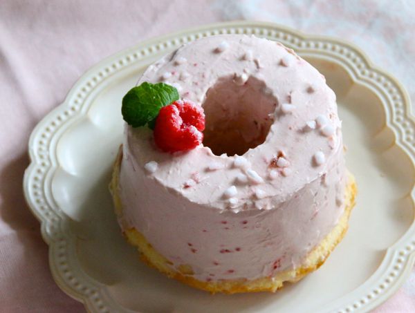 覆盆子鮮奶油蛋糕
