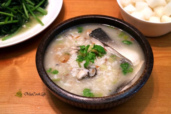 虱目魚鹹粥