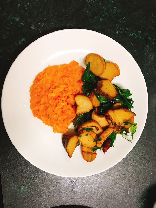 賽螃蟹塔香杏鮑