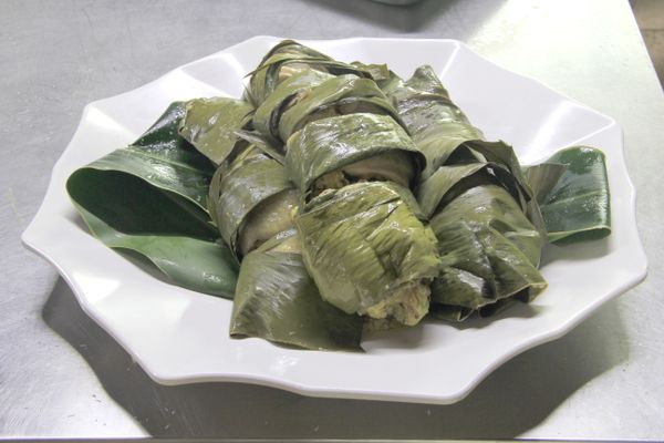 月桃紅藜麥小米雞卷