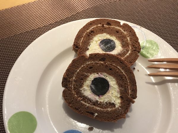 巧克力檸檬香緹葡萄卷🍥