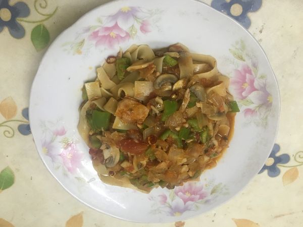 鮪魚時蔬義大利麵(百味來私房美味)