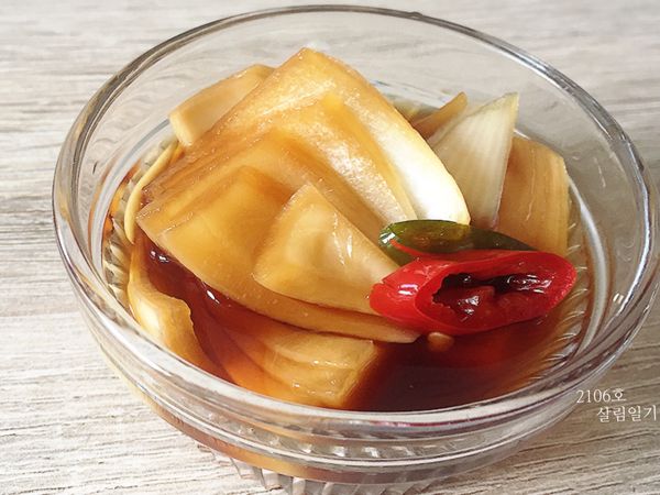 韓式醬漬洋蔥--양파짱아지