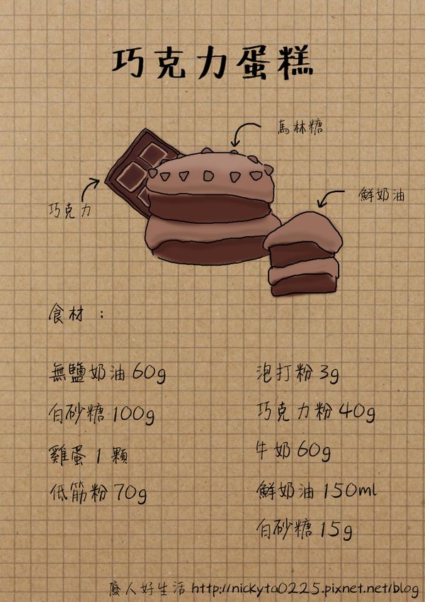 [烤箱]巧克力蛋糕