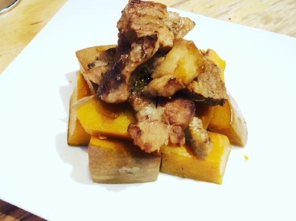 ～佑佑低GI～南瓜燒肉