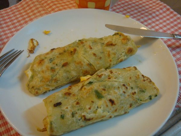 豆渣蛋餅(暈素)