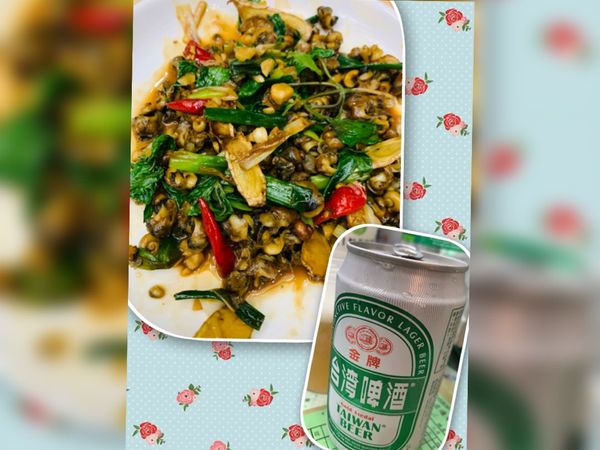 下酒菜_快炒塔香蚵螺