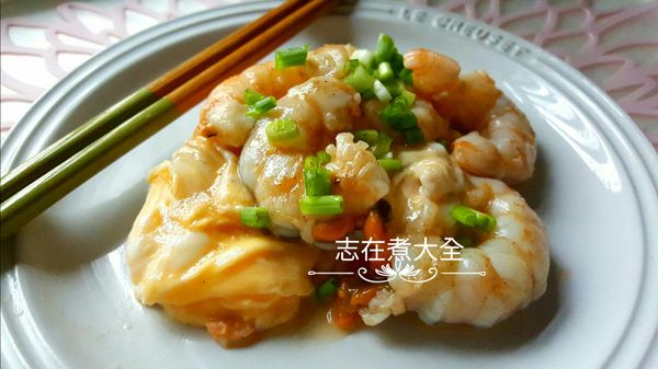 15分鐘蝦仁炒滑蛋（ 附簡易炒滑蛋秘技）