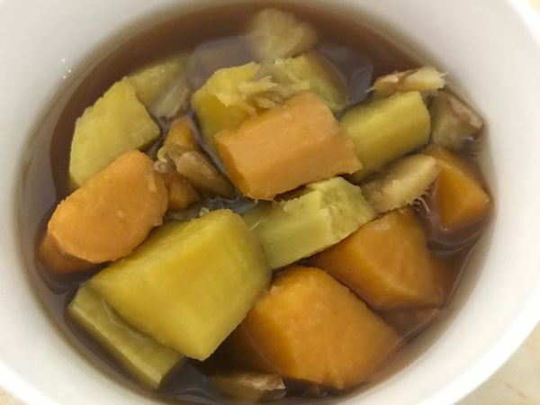 超簡單黑糖薑汁地瓜湯