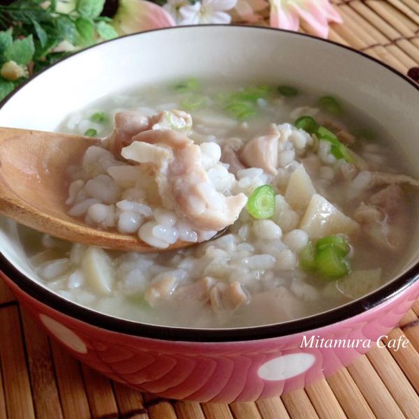 雞肉山藥薏米粥