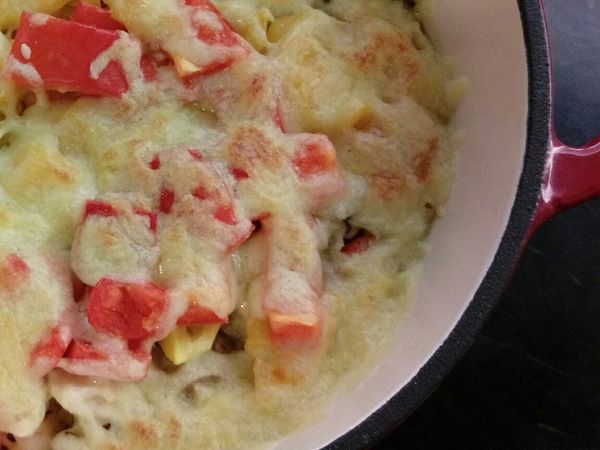 焗烤蘑菇雞肉飯