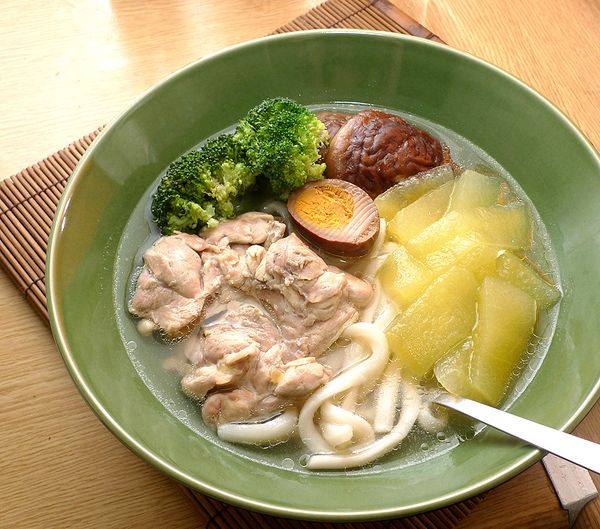 ( 奇想鮮解凍 ) 西瓜皮肉香菇雞烏龍麵