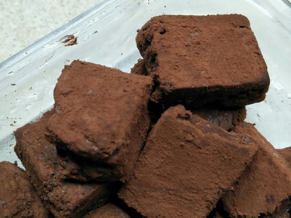 低卡甜點♥豆腐生巧克力