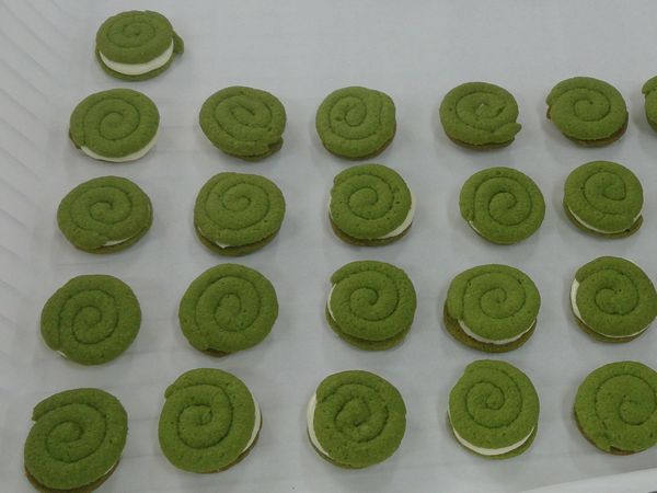 抹茶蝸牛餅