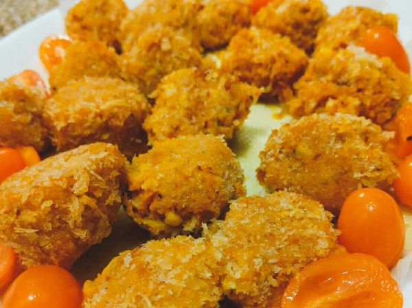 南瓜起司可樂球