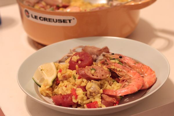 西班牙海鮮飯 Paella