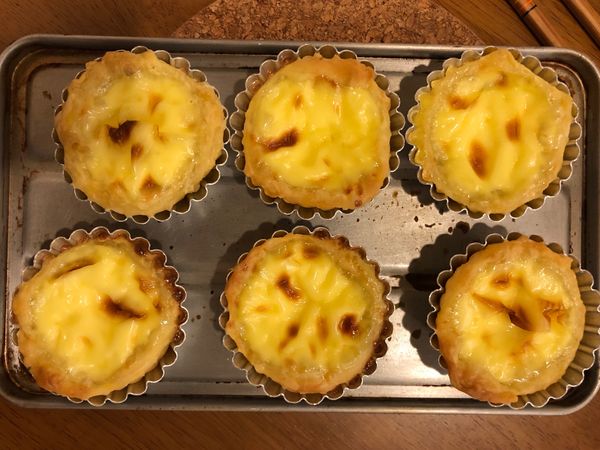 不可控溫小烤箱-葡式蛋撻改良版