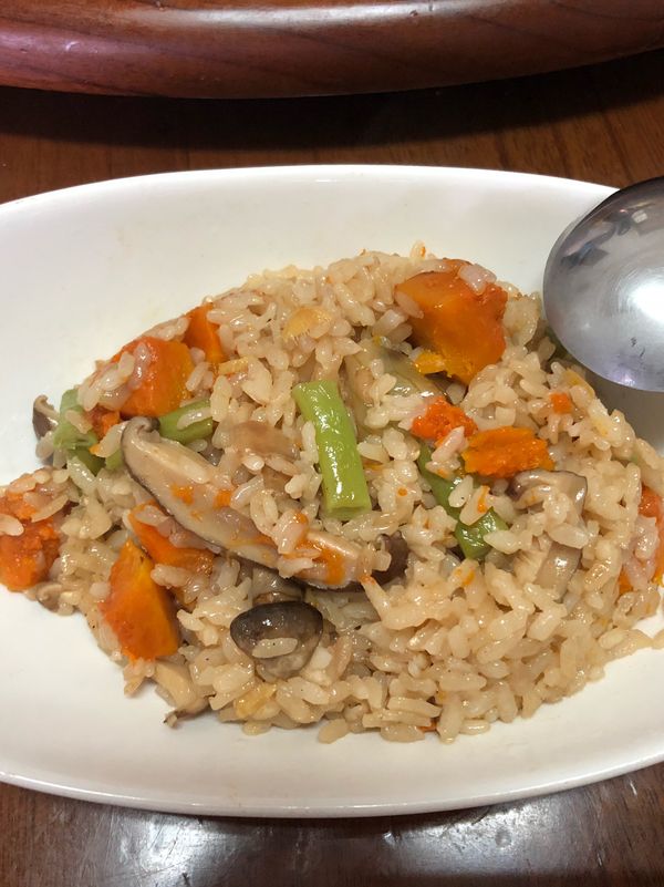 南瓜燉飯(素食可)