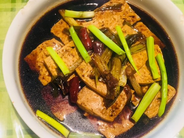 蔥燒豆腐