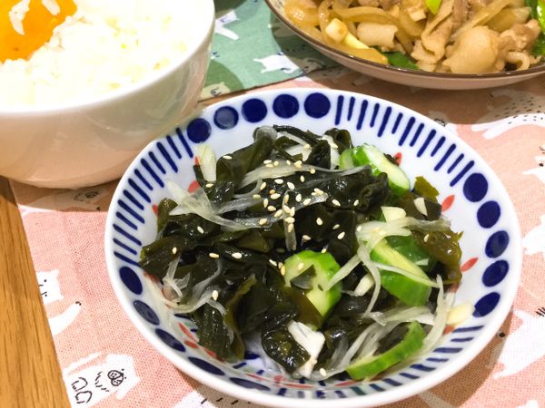 韓式涼拌海帶芽