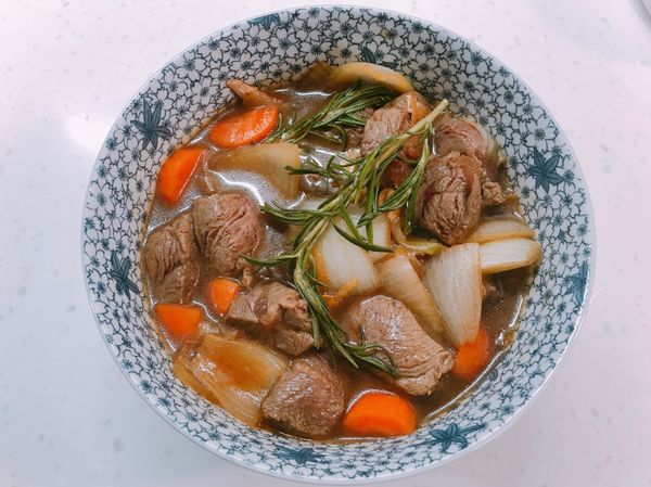 超簡易燉牛肉