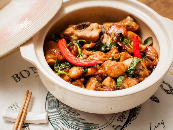 塔香三杯雞【電磁爐料理】