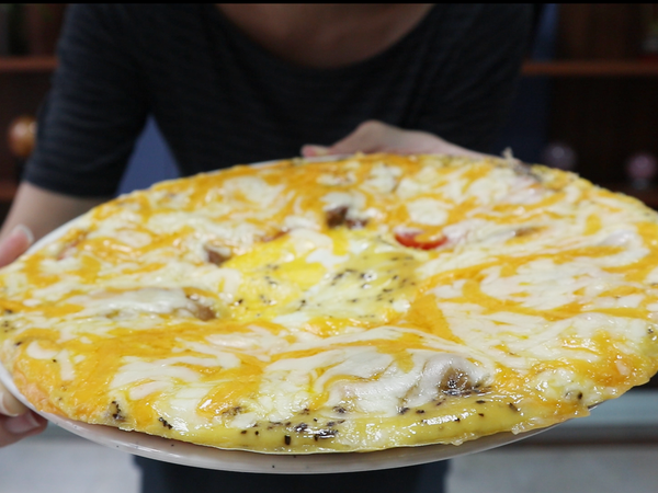 沒有澱粉的披薩！