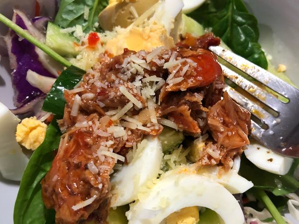 懶沙拉-鮪魚雞蛋生菜沙拉