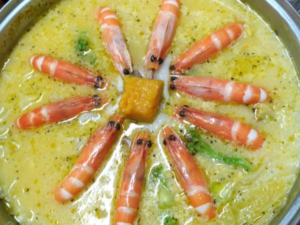 海鮮南瓜乳酪濃湯