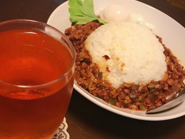 蔬菜大滿足之豬肉乾咖喱