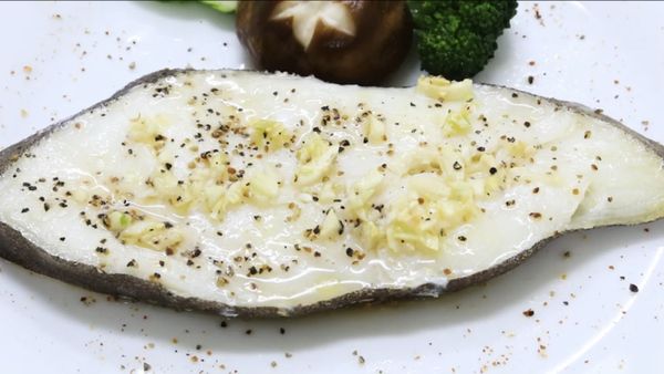 焗烤蒜香奶油鱈魚