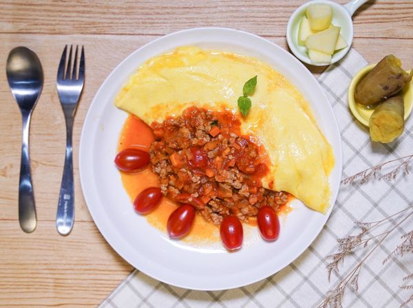蕃茄肉醬起司蛋包飯