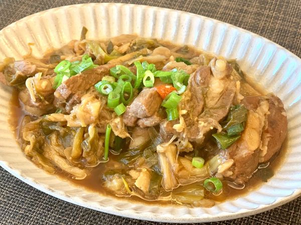 蔥燒排骨