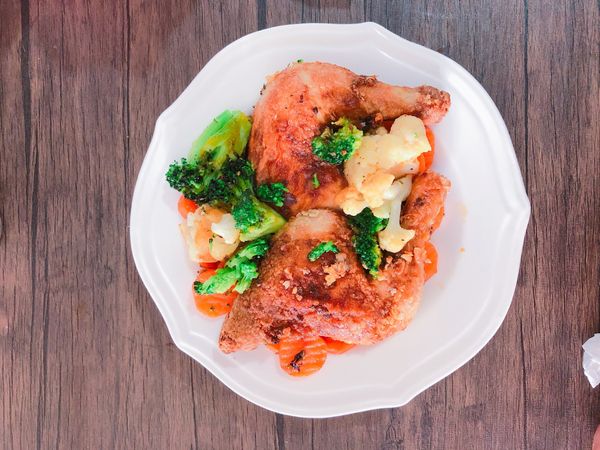 氣炸鍋 迷迭香雞腿