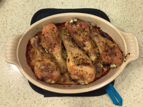 烤箱料理：21香料烤雞腿